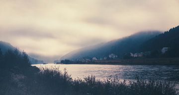Panorama view of the Elbe in Bad Schandau by Jakob Baranowski - Photography - Video - Photoshop