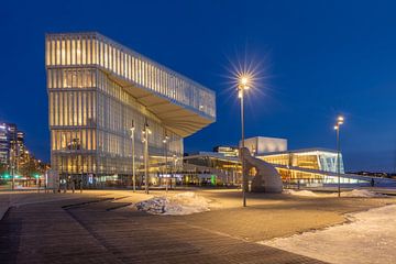 Modern Buildings in Oslo, Norway by Adelheid Smitt