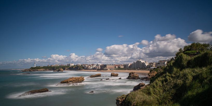 Biarizz beach by Stefan Havadi-Nagy