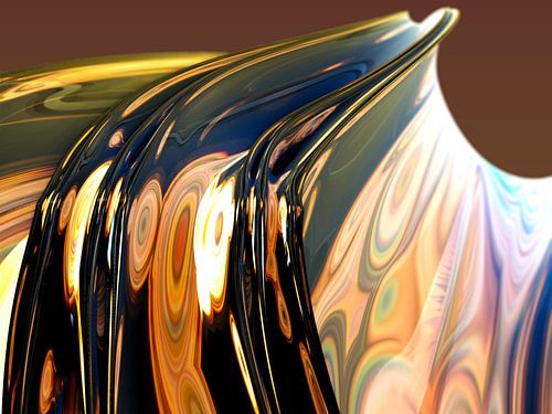 Reflectie van concentrische ringen