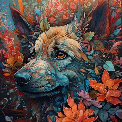  Hond No. 01 In Kleur