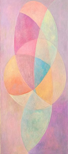 Harmonious Overlapping Circles by Modern Collection