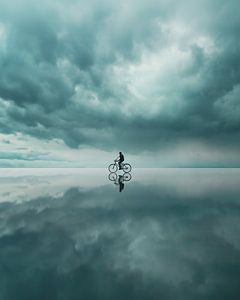Spiegelung im Wasser
