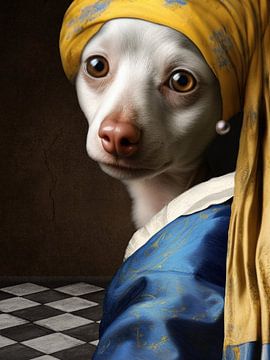 The Dog with the Pearl by Marja van den Hurk