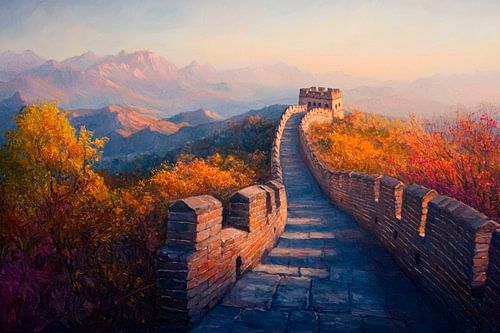 Grote Muur van China Landschap