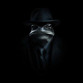 Gangster-Frosch von TheXclusive Art