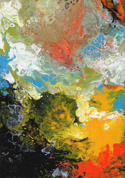 Abstract Composition 751 by Angel Estevez