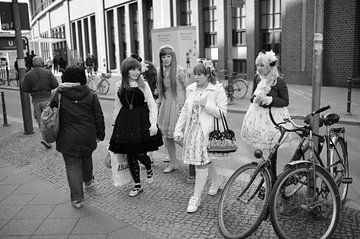 Japanische Mädchen dekorieren Stil Kawaii in Berlin von Rob van Dam