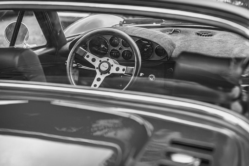 Ferrari Dino 246 GT Italian classic sports car detail by Sjoerd van der Wal Photography