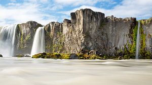 La chute d'eau Godafoss en Islande