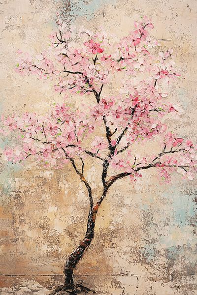Blühende Kirschblüte Gemälde von Imperial Art House