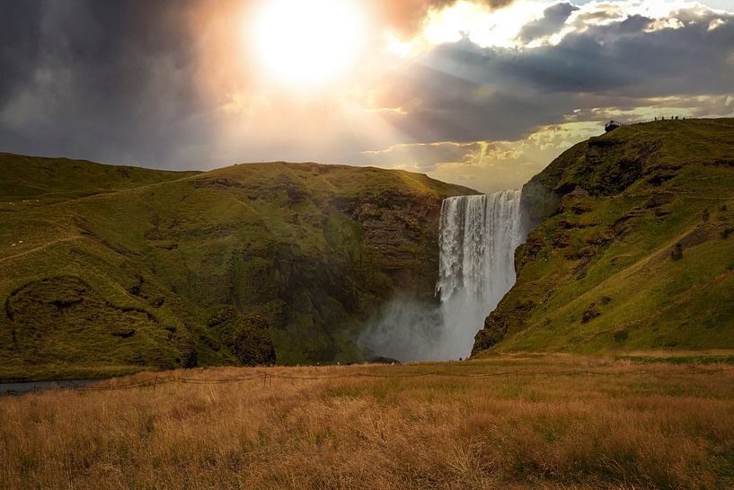 Skogafoss Waterfall by Thomas Heitz