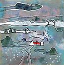 Saisonale Landschaft - Winter von Ariadna de Raadt-Goldberg Miniaturansicht
