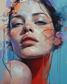 Un portrait moderne et illustré en couleurs sur Carla Van Iersel