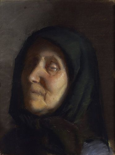 Anna Ancher, Een blinde vrouw, ca 1885