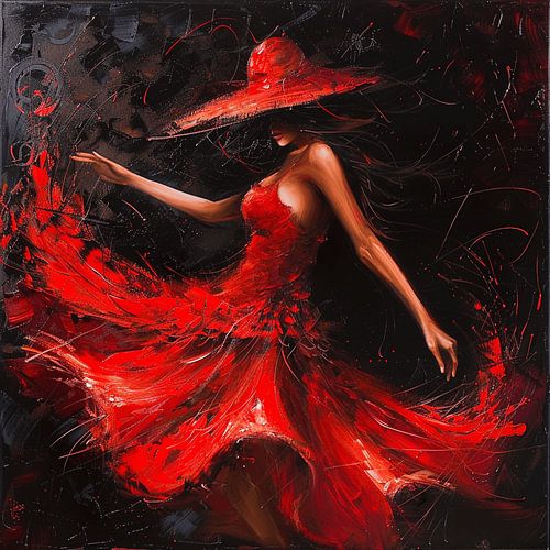 Lady in Red - Ein Tanz der Begierde und Verzauberung