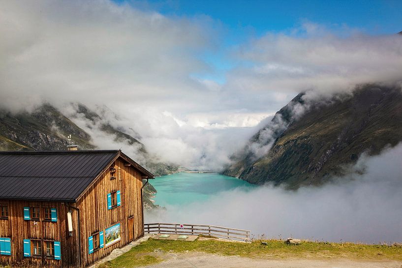 Mooserboden Stausee @ Oostenrijk van Rob Boon