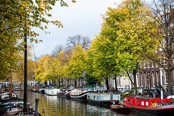 Herfst in Amsterdam von Piet van der Meer