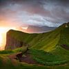Lighthouse of Kallur, Faroe Islands by Sven Broeckx