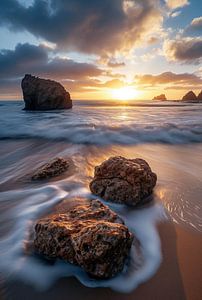 Goldene Stunde am Meer
