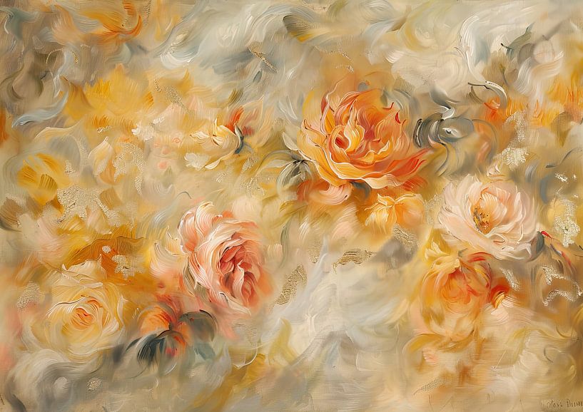 Fleurs 756 | Fleurs d'été par Art Merveilleux