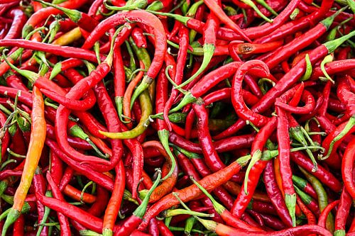 Rode pepers