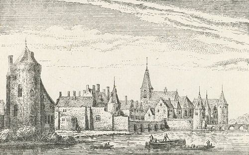 Abraham Rademaker, Gezicht op Gennep, 1727 - 1733