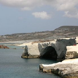 Naufrage sur la côte de Milos sur Dennis Wierenga