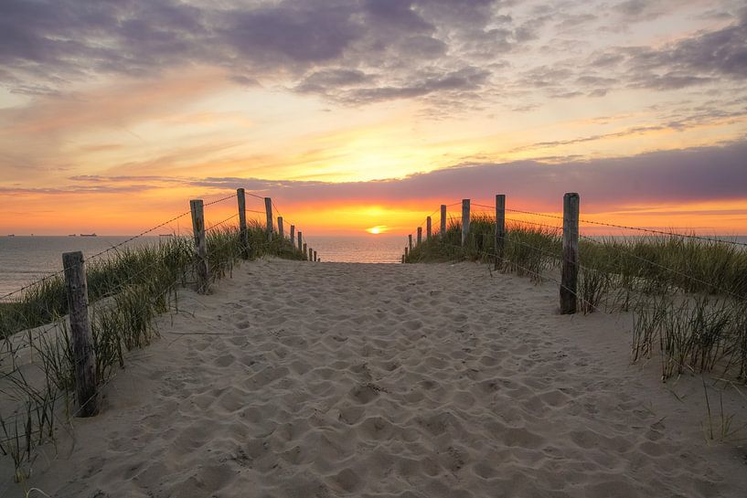 Strand Katwijk von Dirk van Egmond