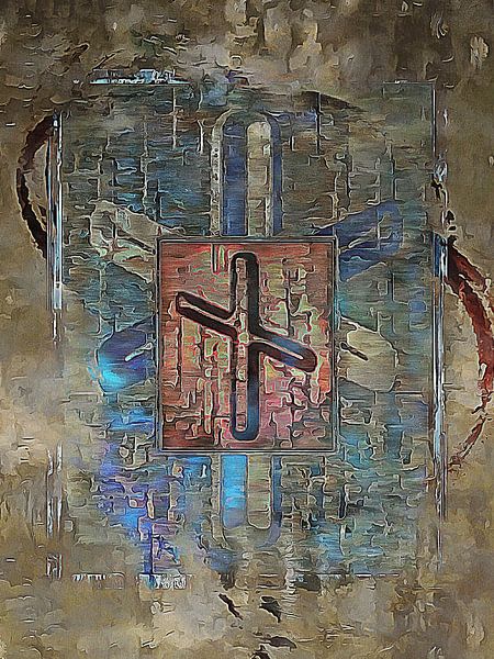 Nauthiz Rune Character by Dorothy Berry-Lound