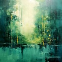 Groen Abstract