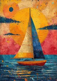 Segelboot Meer Maritim Mond Schiffahrt