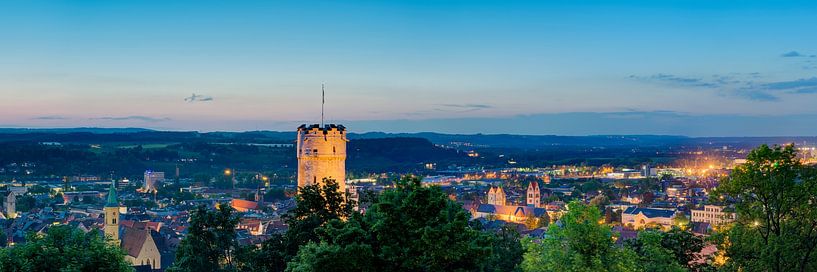 Historic Old Town Ravensburg in the Glow of Lights | Upper Swabia by Panorama-Rundblick
