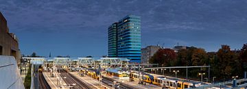 Arnhem railway station panorama by Anton de Zeeuw