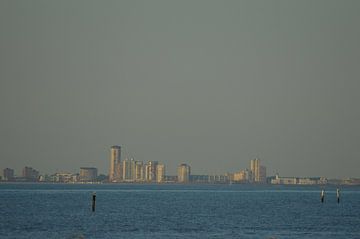 Vlissingen vanaf zee van Joke te Grotenhuis