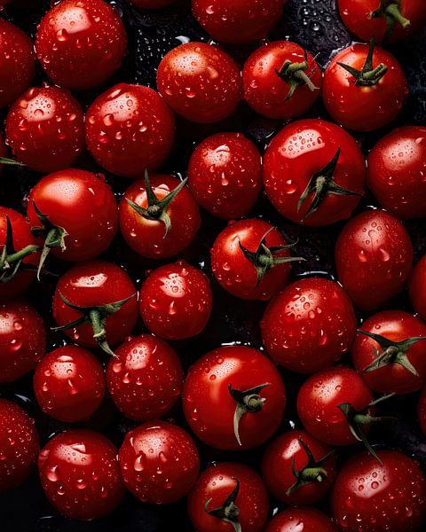Fresh cherry tomatoes by Studio XII
