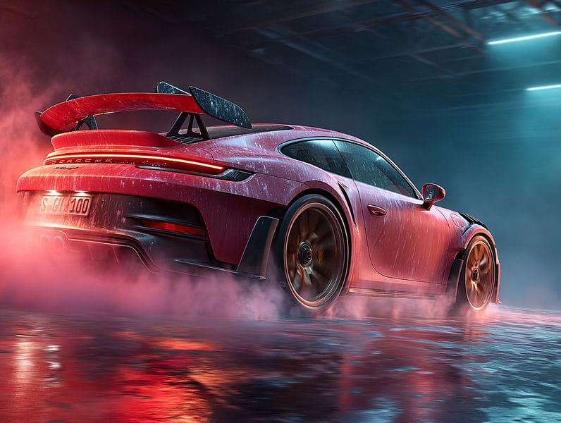 Porsche 911 GT2 model 2024 van PixelPrestige