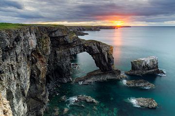 La porte des rochers au Pays de Galles sur Daniela Beyer