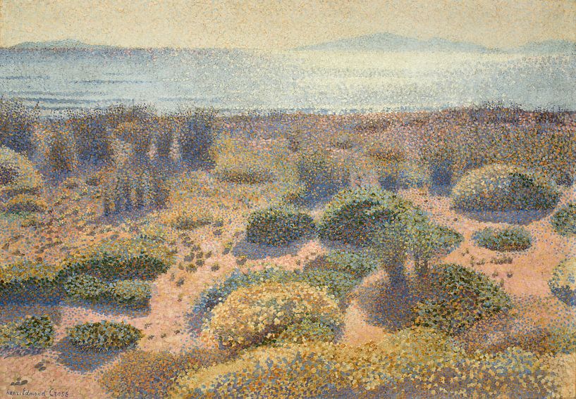 Plage de Vignasse, Les Iles d'Or, Croix Henri-Edmond par Des maîtres magistraux