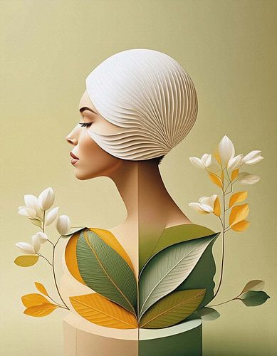 Abstract portret - Garden of Secrets