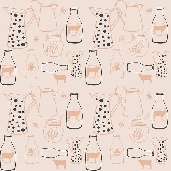 Milk &amp; Honey Pattern by Gemma Bardot