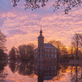 Bouvigne castle near the Mastbos , Breda by Jos Erkamp