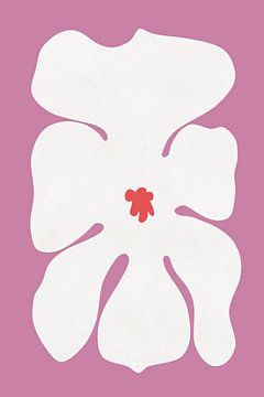 Witte orchidee bloem van amini54