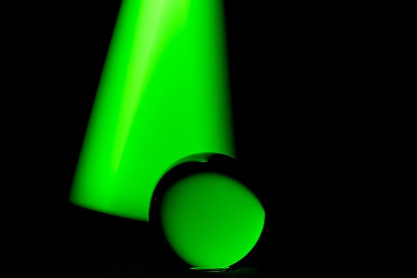 A green spotlight by As Janson