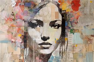 Lotte | Portrait Mixed Media