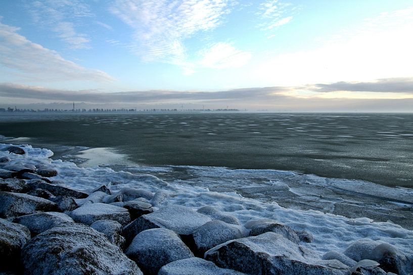 Ijzig landschap van Bob Bleeker