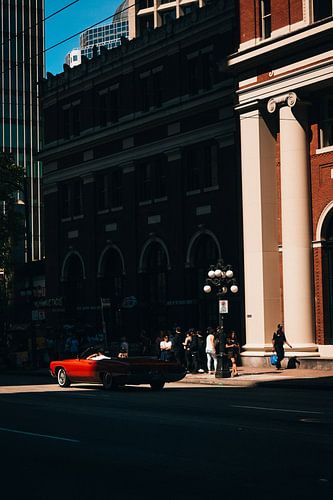 Driving through Vancouver