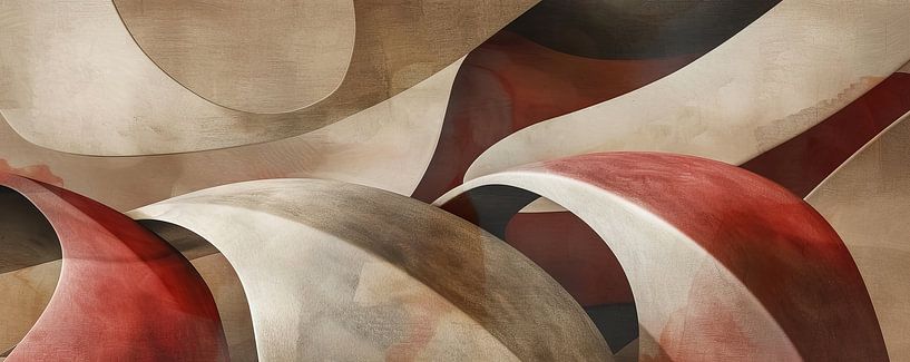 Modern Abstract | Modern Abstract von Blickfänger Gemälde