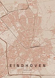 Stadtplan von Eindhoven von Stef van Campen
