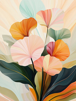 Bloemen abstract